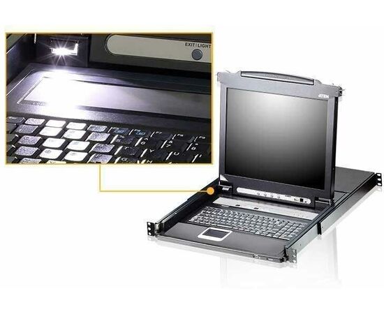  KVM-переключатель Aten CL5708N (CL5708N-ATA-RG) 
