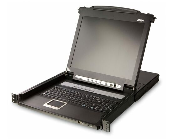  KVM-переключатель Aten CL5708M-ATA-RG KVM W/LCD 8port 