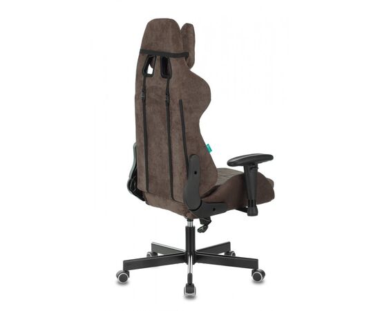  Кресло игровое Бюрократ Viking Knight LT10 Fabric коричневый крестовина металл 