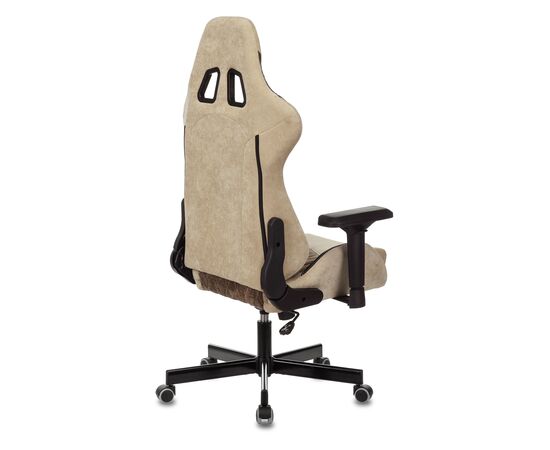 Кресло Zombie Viking 7 Knight Fabric (Viking 7 Knight BR) текстиль/эко.кожа коричневый/бежевый 