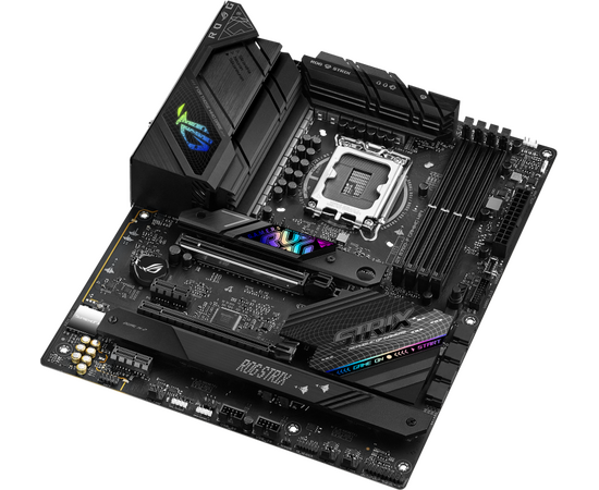  MB s1700 ASUS ROG STRIX B760-F GAMING WIFI ATX 4xDDR5 2xPCIEx16 2xPCIEx1 3xM.2 USB-C DP HDMI 2.5GLAN Wi-Fi 6E (90MB1CT0-M0EAY0) 