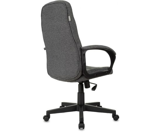  Кресло руководителя Бюрократ CH 002 Fabric серый 3C1 крестов. пластик 