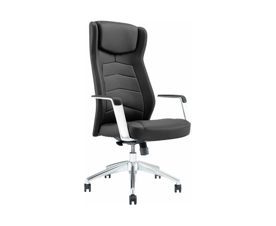  Кресло BRABIX EX-759 (532933) на колесиках, кожа, черный 