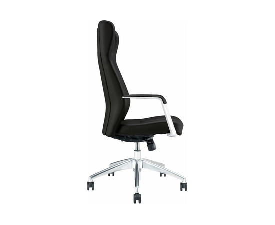  Кресло BRABIX EX-759 (532933) на колесиках, кожа, черный 