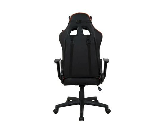  Кресло игровое BRABIX GT Racer GM-100 (531925) на колесиках, эко.кожа, 1шт. в комплекте черный/оранжевый 
