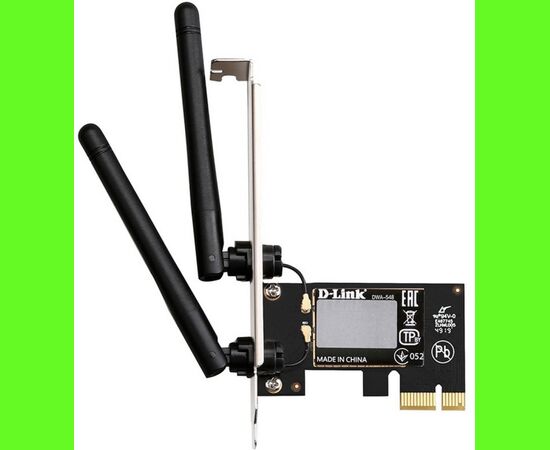  Wi-fi адаптер D-Link DWA-548/10/C1A беспроводной PCI Express адаптер N300 