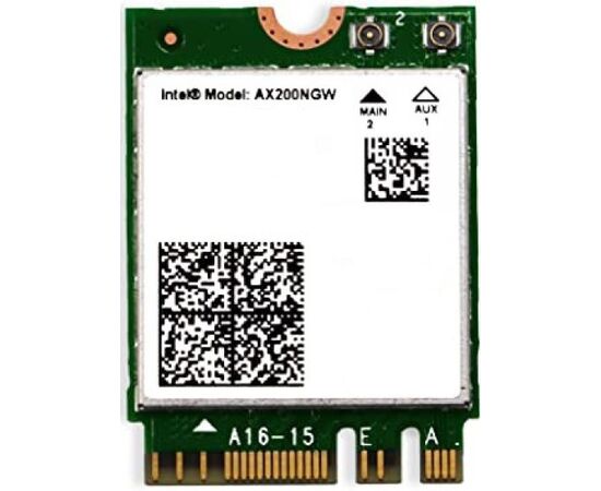  Wi-fi адаптер Intel AX200.NGWG.NV Wi-Fi 6 AX200 M.2 E Key 2230, 2x2 AX+BT Wi-Fi 