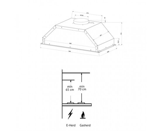  Вытяжка Kuppersberg Intouch 60 W 