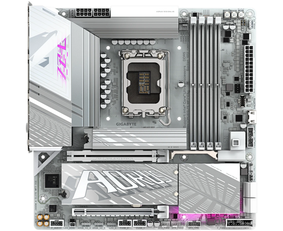  Материнская плата Gigabyte Z890M Aorus Elite Wifi7 Ice 