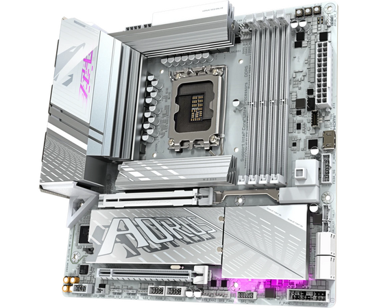  Материнская плата Gigabyte Z890M Aorus Elite Wifi7 Ice 