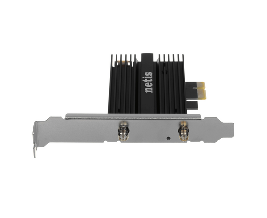  Сетевой двухдиапазонный адаптер Netis F1 PCI-E Wi-Fi+Bluetooth AX3000, 2,4/5 ГГц 