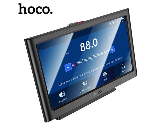  Экран автомобильный HOCO HU2 Imogen, Bluetooth, чёрный 