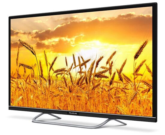  32" Телевизор PolarLine 32PL53TC-SM черный 1920x1080, Full HD, 60 Гц, Wi-Fi, Smart TV, Android TV 
